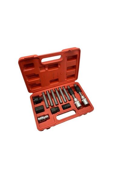 Pars Alternatör Kasnak Sökme Aparatı (ANAHTAR TAKIMI) (13 PARÇA) (ÇANTALI)