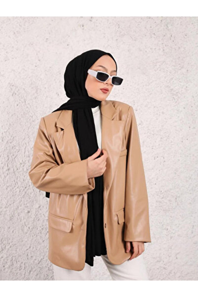 CMZ COLLECTİON Șal negru de lux bumbac moale