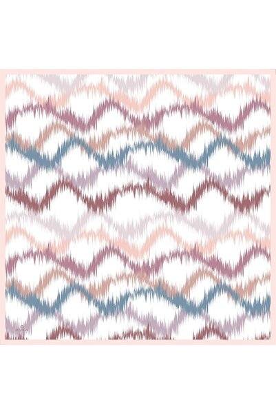 İpekhan Βαμβακερό κασκόλ - Ριγέ μοτίβο - Ihe010-01