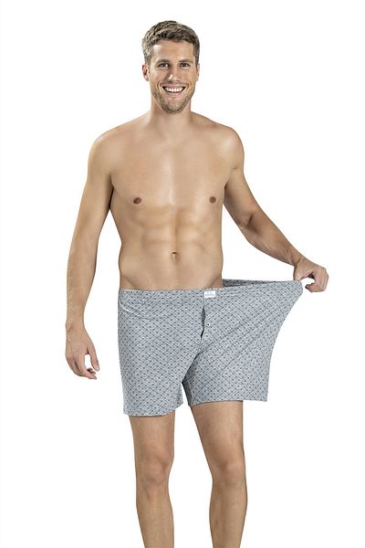 Jiber Ανδρικό Asorti Cotton Plus Size 3 τεμαχίων Boxer 184