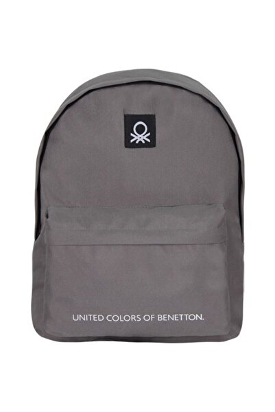 United Colors of Benetton Rucsac de școală de culoare gri Benetton-70682