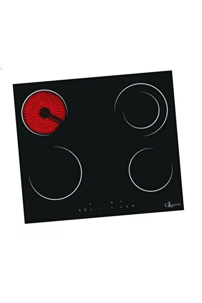 GL GENERAL JOY VİTROSERAMİK 60 CM 4 GÖZ SİYAH CAM ANKASTRE OCAK