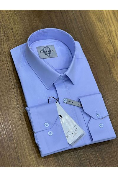KCB Cămașă pentru bărbați Slim Fit 100% bumbac
