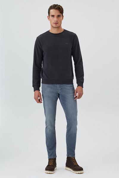 Lee Cooper Newdwade Ανδρικό φούτερ με λαιμόκοψη καραμέλα