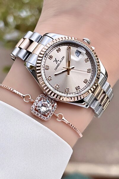 Daniel Klein Marka Takvimli Kol Saati Bileklik Hediyeli