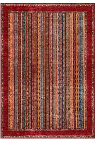 Çam Halı Gloria Td406 Multi Şal Desen Dokuma Saçaklı Kilim