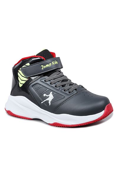 Jump Kids Black -neon Green - Red 29196 Filet Basket Shoes429196121meat