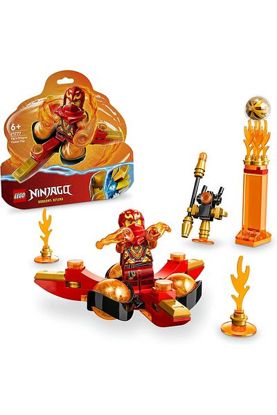 LEGO Kai's Dragon Power Spinjitzu Salso 71777 Toy Construction Set (72 PIECES)