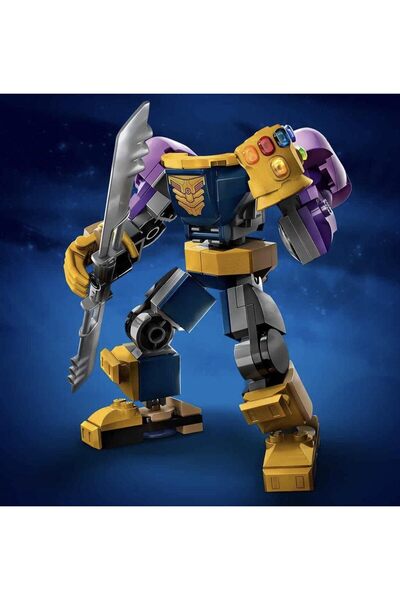 LEGO ® Marvel Thanos Robot Zırhı 76242 - 6 Yaş ve Üzeri için Oyuncak Yapım Seti (113 Parça)
