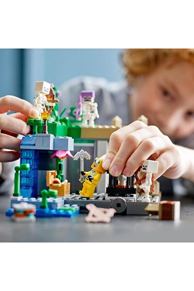 LEGO ® Minecraft® Iskelet Zindanı 21189 - 8 Yaş Ve Üzeri Çocuklar Için Çağırıcı Ve Mağara Kâşifi Içer