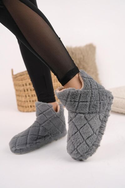 StWenn Kadın Panduf Ev Botu Ev Ayakkabısı Kalın Hafif Kaymaz Taban