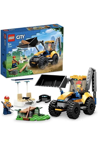 LEGO ® City İnşaat Kazıcısı 60385 - 5 Yaş ve Üzeri Çocuklar için Oyuncak Yapı...