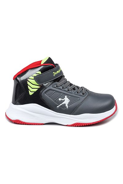 Jump Kids Black -neon Green - Red 29196 Filet Basket Shoes429196121meat