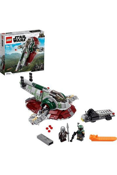 LEGO ® Star Wars™ Boba Fett's Starship™ 75312 - Toy Building Set for Kids (593 Pieces)