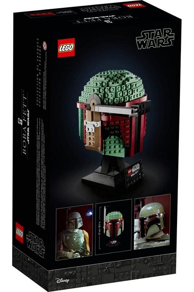 LEGO Star Wars Boba Fett Helmet 75277 - Collectible Creative Mode for Adults Who Love Star Wars