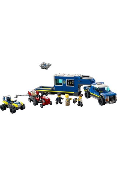 LEGO ® مجموعة بناء شاحنة القيادة المتنقلة لشرطة المدينة 60315 (436 قطعة)