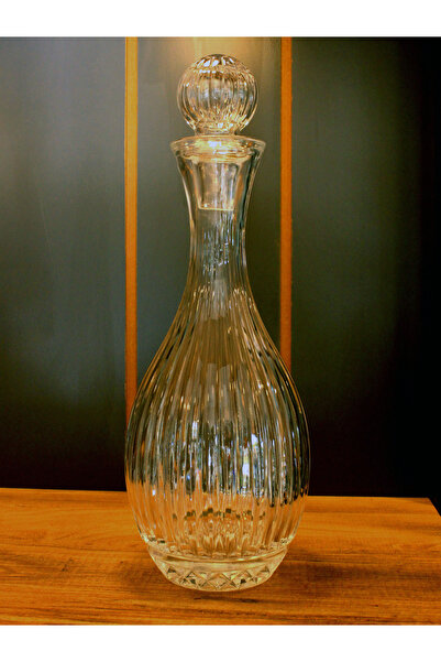 Alegre Glass Sarp Home - Elysia Model Cam Kapaklı Karaf