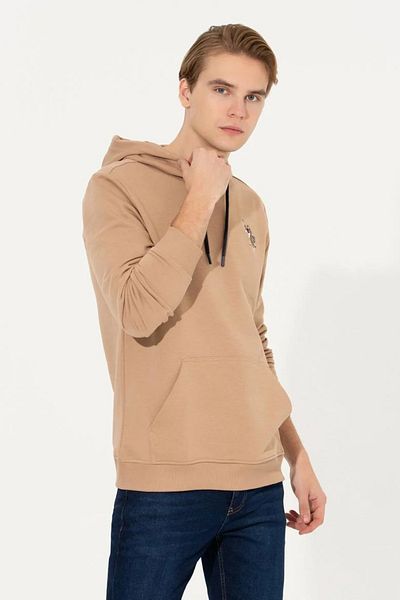 U.S. Polo Assn. Мъжки суичър Camel