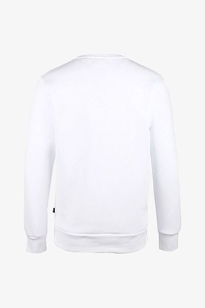Jack & Jones سويت شيرت Jprblajason Branding Sweat Crew Neck للرجال باللون الأبيض12245593أبيض