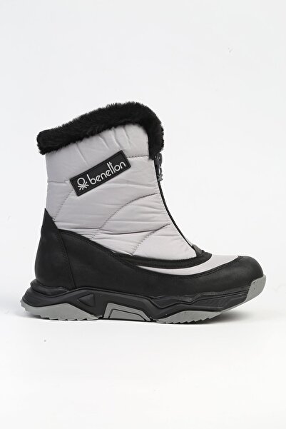 Benetton ® | BN-30393 - 3256 Сірий - Жіночі черевики