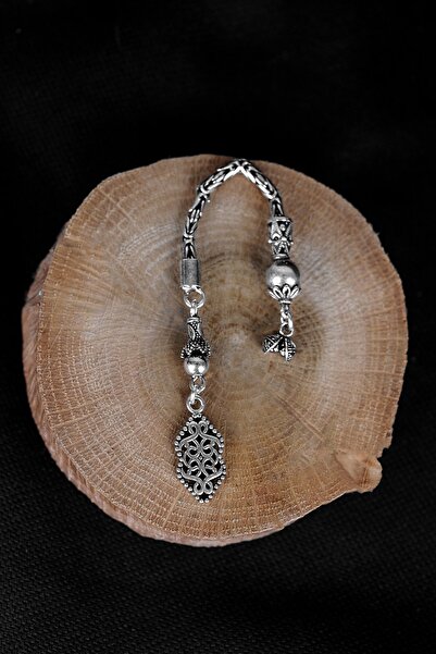 ENCİLİ SİLVER Motiv de lanț King din argint 925 Tassel Tasbih