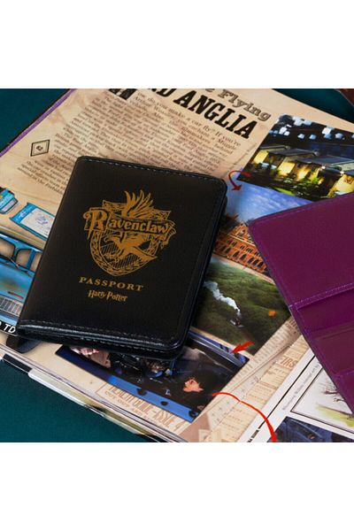 Sihir Dükkanı Ravenclaw Passport Cover Licensed Leather