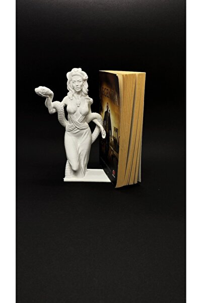 BCOVERART Medusa Kitap Tutucu-Mimari Kitap Tutucu Büyük Boy-Antik Kitap Tutucu