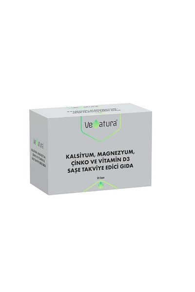 VeNatura Calcium Magnesium Zinc and Vitamin D3 30 Sachet
