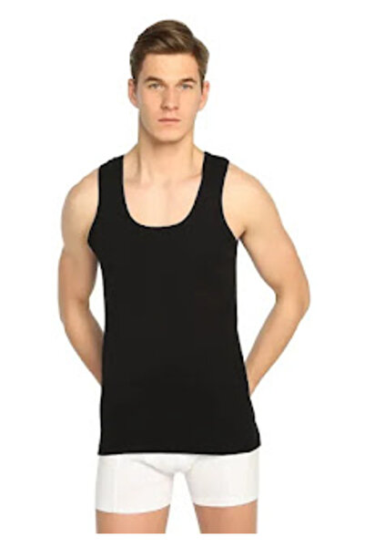 GÜMÜŞ Silver-Colored Rib Men's Undershirt(Pack of 6)