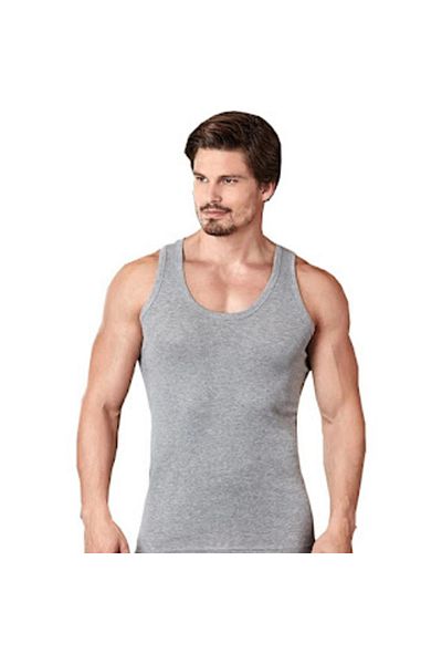 Berrak 6 Pack Men's Colorful Strappy Combed Cotton Undershirt