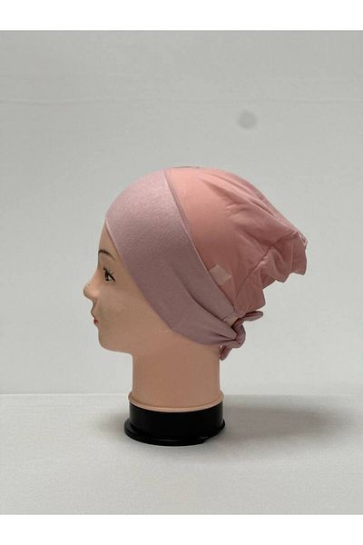AWAM SILK Awam Silk Tulle Plain Laced Combed Cotton Bonnet