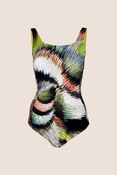 AYYILDIZ 3117 Costum de baie verde de recuperare