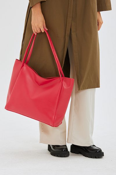 minebag Salaş Maya Women's Shoulder Bag Red