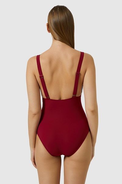 AYYILDIZ Costum de baie 3012 Roșu Claret