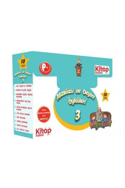 Kitap Kulübü Yayınları Kitap Kulübü Atasözü ve Deyim Öyküleri - 3 Hikaye Seti...