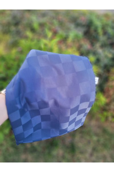 FRESCO SCARFS Γυναικείο χιτζάμπ Μεταξένιο βαμβακερό ζακάρ σάλι*ανθρακί