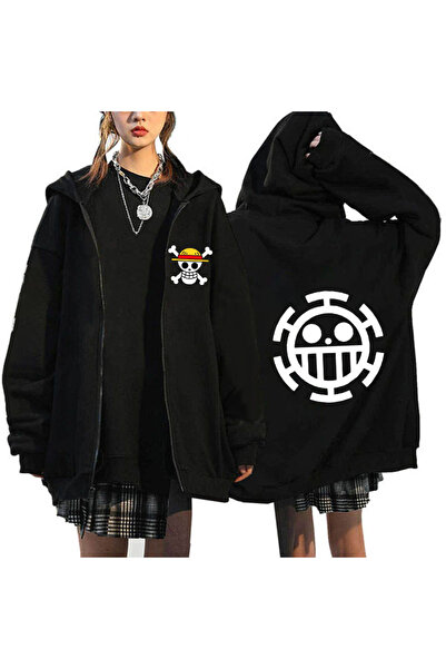 GALASHOP لوفي قطعة واحدة بغطاء للرأس بسحاب رورونوا زورو Mod57