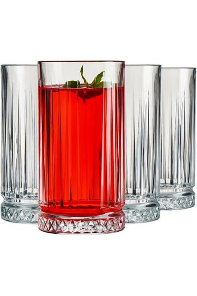 Paşabahçe Elysia 4-Piece Soft Drink Glass 445cc