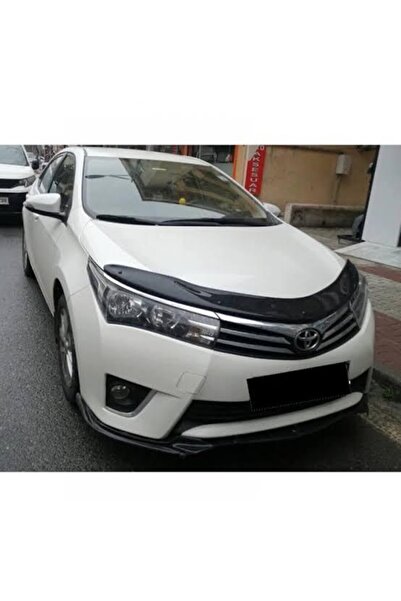 HYM TUNİNG Toyota Corolla Uyumlu Ön Lip Parlak Siyah, 2013-2016 Arası, Makyajsız