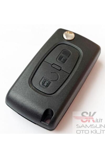 skilit samsun oto kilit Peugeot Partner 207 208 308 407 508 2 Tuşlu Kumanda A...