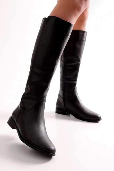 Shoeberry Жіноча куртка Deny Black Leather Куртка чорна шкіра