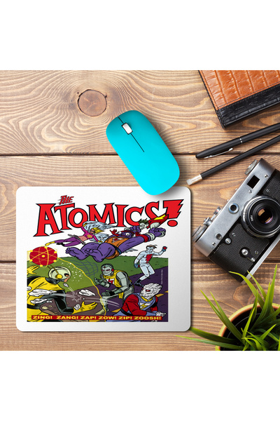 ART HEDİYE THE ATOMICS Дивні супергерої! 2 Друкована підкладка для миші Mouse...