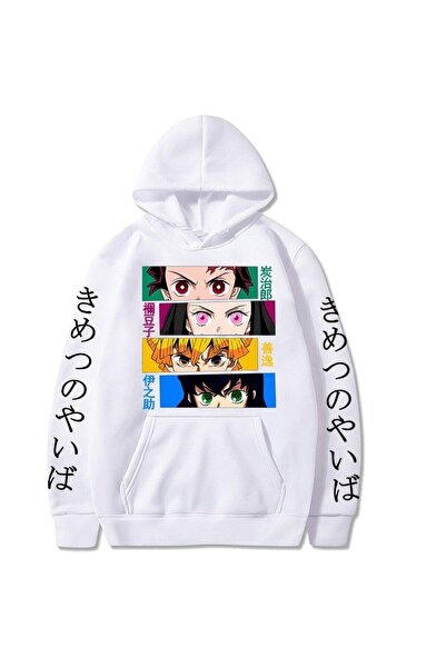 Tarzsokak Hanorac cu glugă Demon Slayer Kamado Tanjirou Mod678 14563 Negru