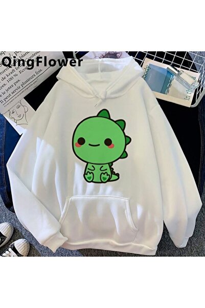 Tarzsokak Hanorac drăguț și amuzant cu dinozaur model84 12715 Alb