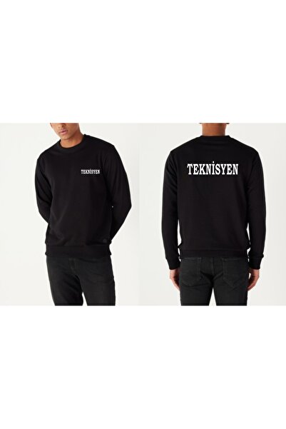 TECHNICIAN PRINTED ZERO NECK BUSINESS SWEATSHIRT