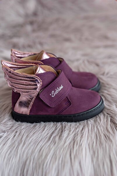 Bebbini Wings-Mor Kız Çocuk Bot