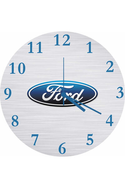 ART HEDİYE Ceas de perete din sticlă reală cu diametrul de 30 cm, silențios, ...