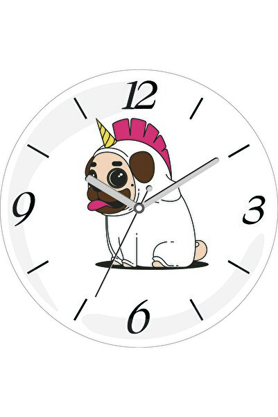 ART HEDİYE Ceas de perete din sticlă reală R2-D2 Star Wars cu diametrul de 30 cm, cu bombă silențioasă