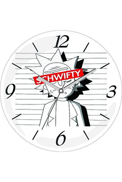 ART HEDİYE Ceas de perete Ricky Peace Among Wolrds cu diametrul de 30 cm, din...