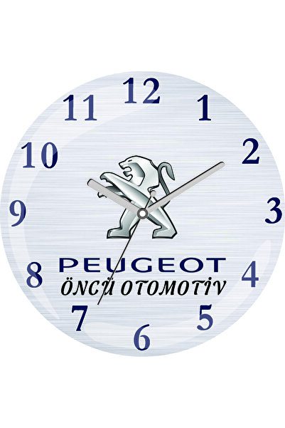 ART HEDİYE Ceas de perete din sticlă reală cu diametrul de 30 cm, silențios, ...